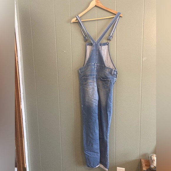 Girls denim overalls - Picture 2 of 3